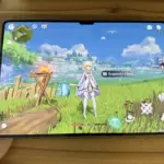 Xiaomi Pad 7 Ultraで原神をプレイしている